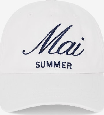 Casquette 'Paloma baseball cap' Maiswim en blanc : devant