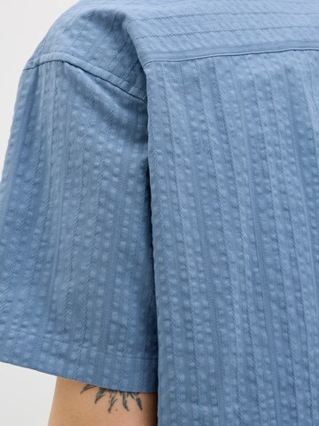 Jack & Jones Premium - Ajuste confortable Camisa 'JPRCCeaston' en azul