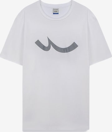 T-Shirt LTB Jeans en blanc : devant