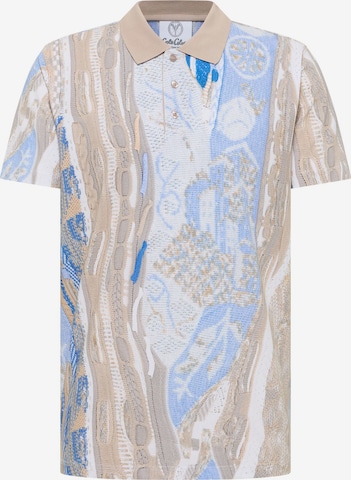 T-Shirt 'Eisath' Carlo Colucci en mélange de couleurs : devant