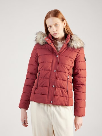 ONLY Zimska jakna 'NEW LUNA' | rdeča barva: sprednja stran