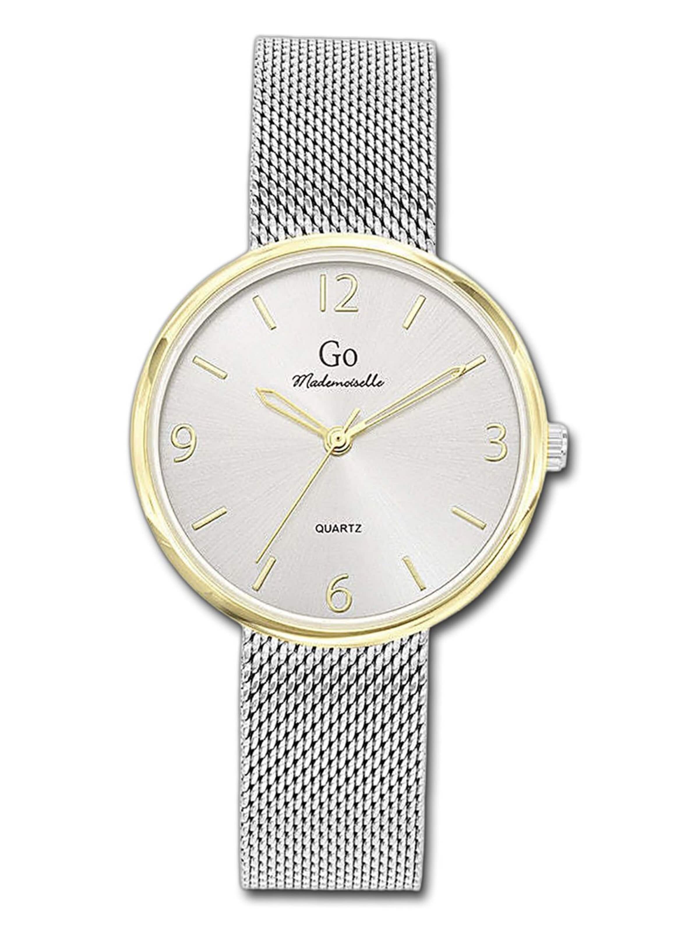 GO GirlOnly Analog Watch in Silver: front