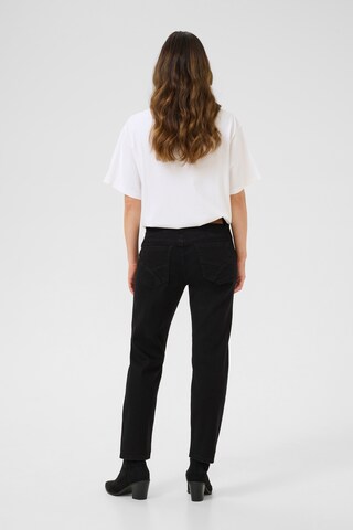 Cream Regular Jeans 'Raja' in Black
