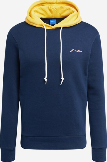JACK & JONES Sweatshirt 'OLYMPUS' i navy / gul, Produktvisning