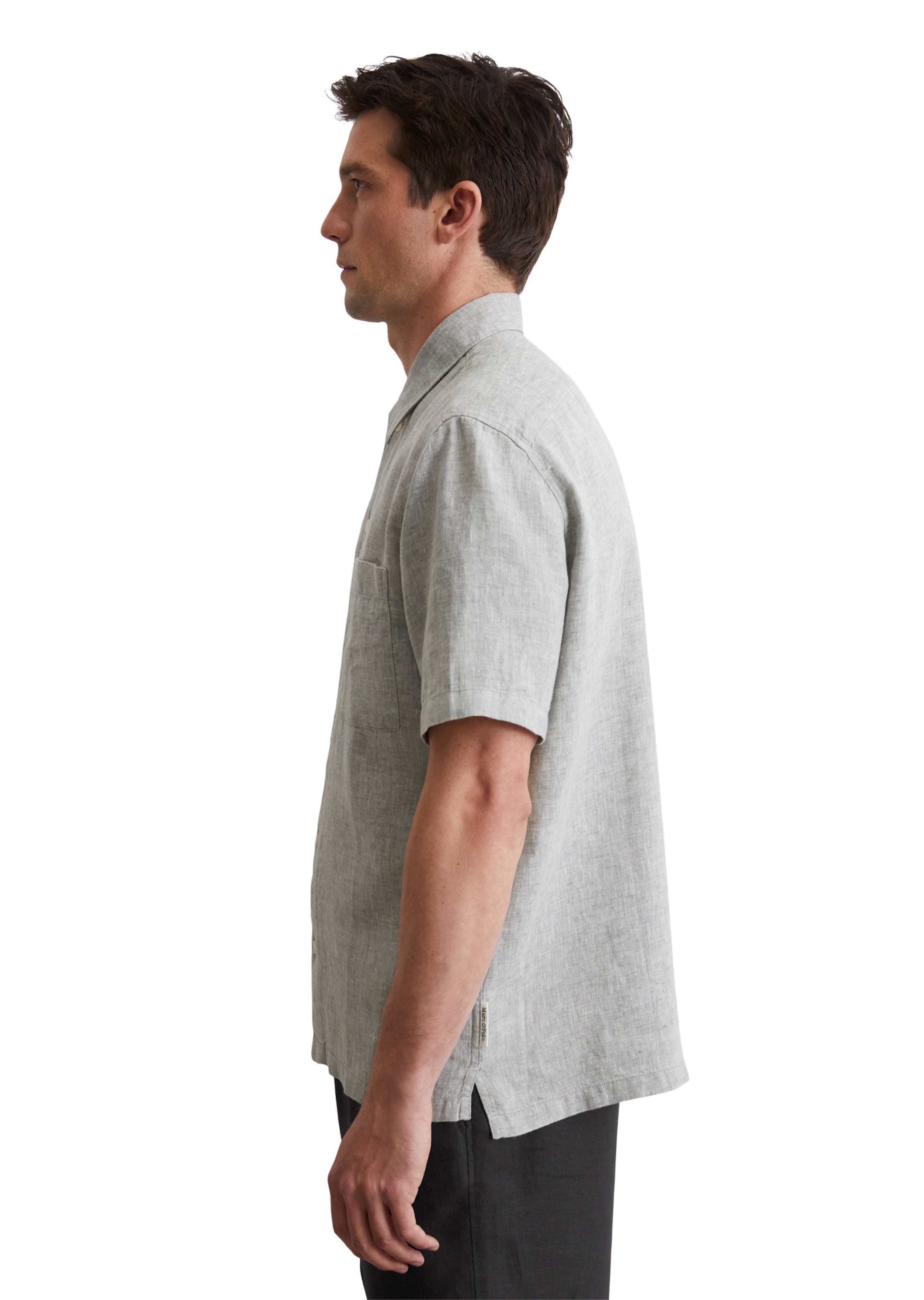 Marc O'Polo Regular Fit Hemd in Grau