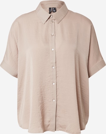 VERO MODA Bluse 'KATRINE' i beige: forside