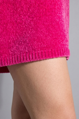 Ulla Popken Strickkleid in Pink
