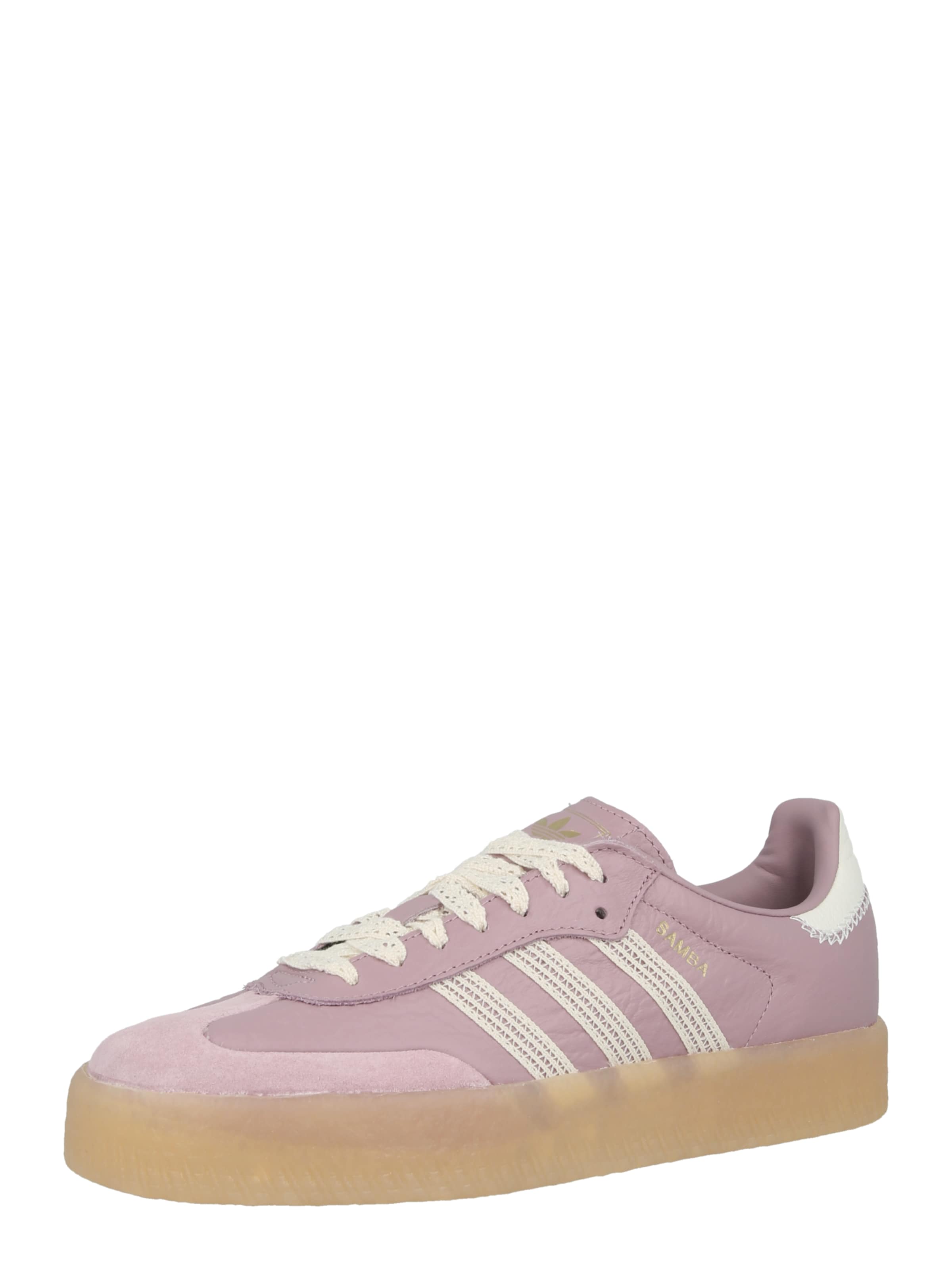 ADIDAS ORIGINALS Platform trainers 'SAMBA' in Ecru / Mauve, Item view