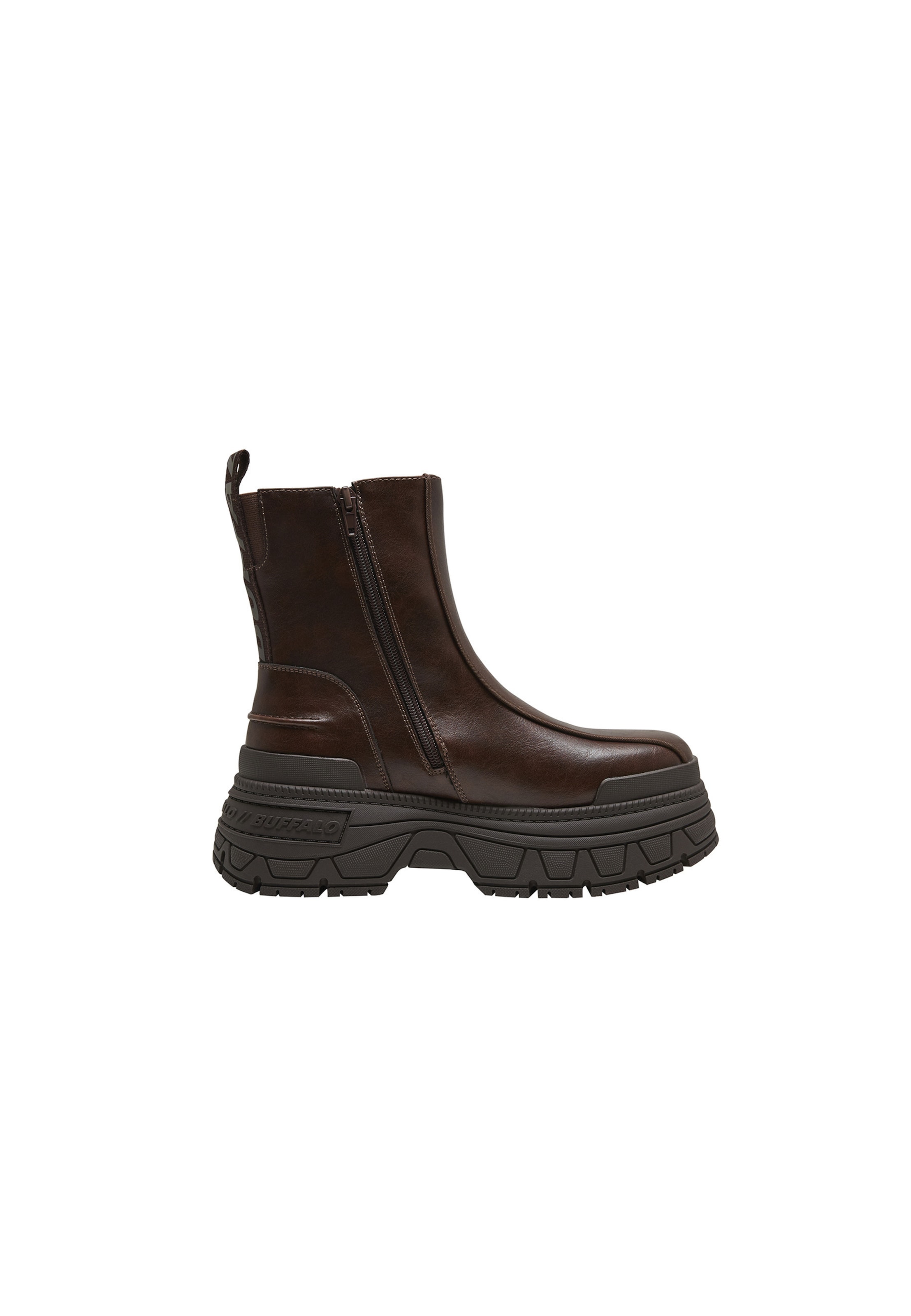 BUFFALO Stiefelette in Braun