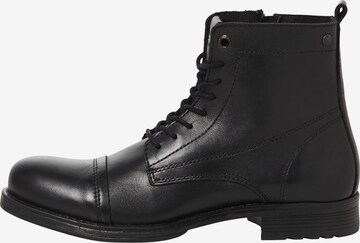 JACK & JONES Schnürboots 'Shaun' in Grau: predná strana