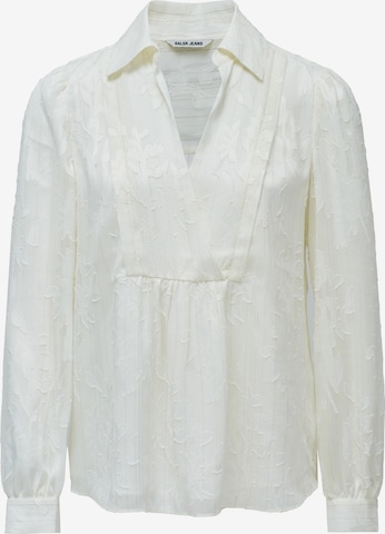 Salsa Jeans Blouse in Wit: voorkant