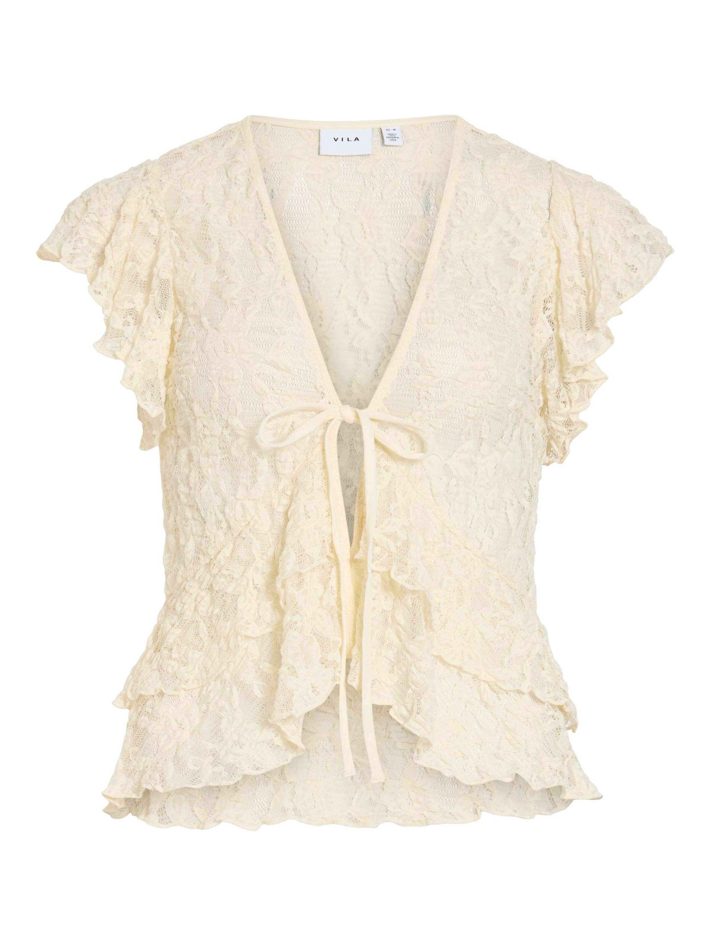 VILA Top  'VISabi' in Beige: Vorderseite