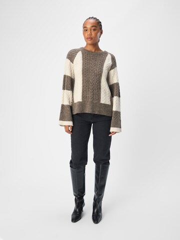 OBJECT Pullover 'OBJRosa' in Braun