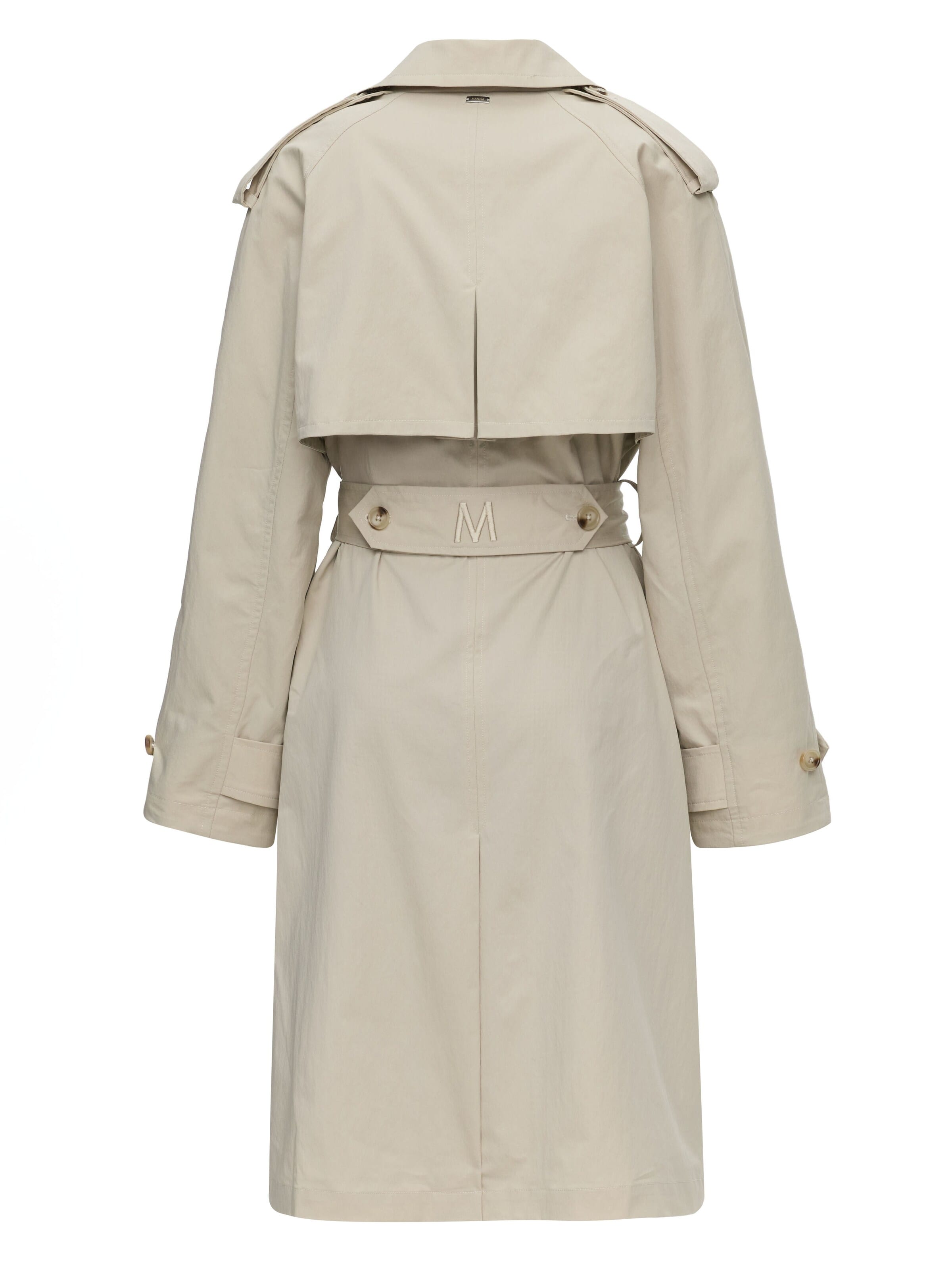 Veste mi-saison 'Trenchcoat' MANISA en beige