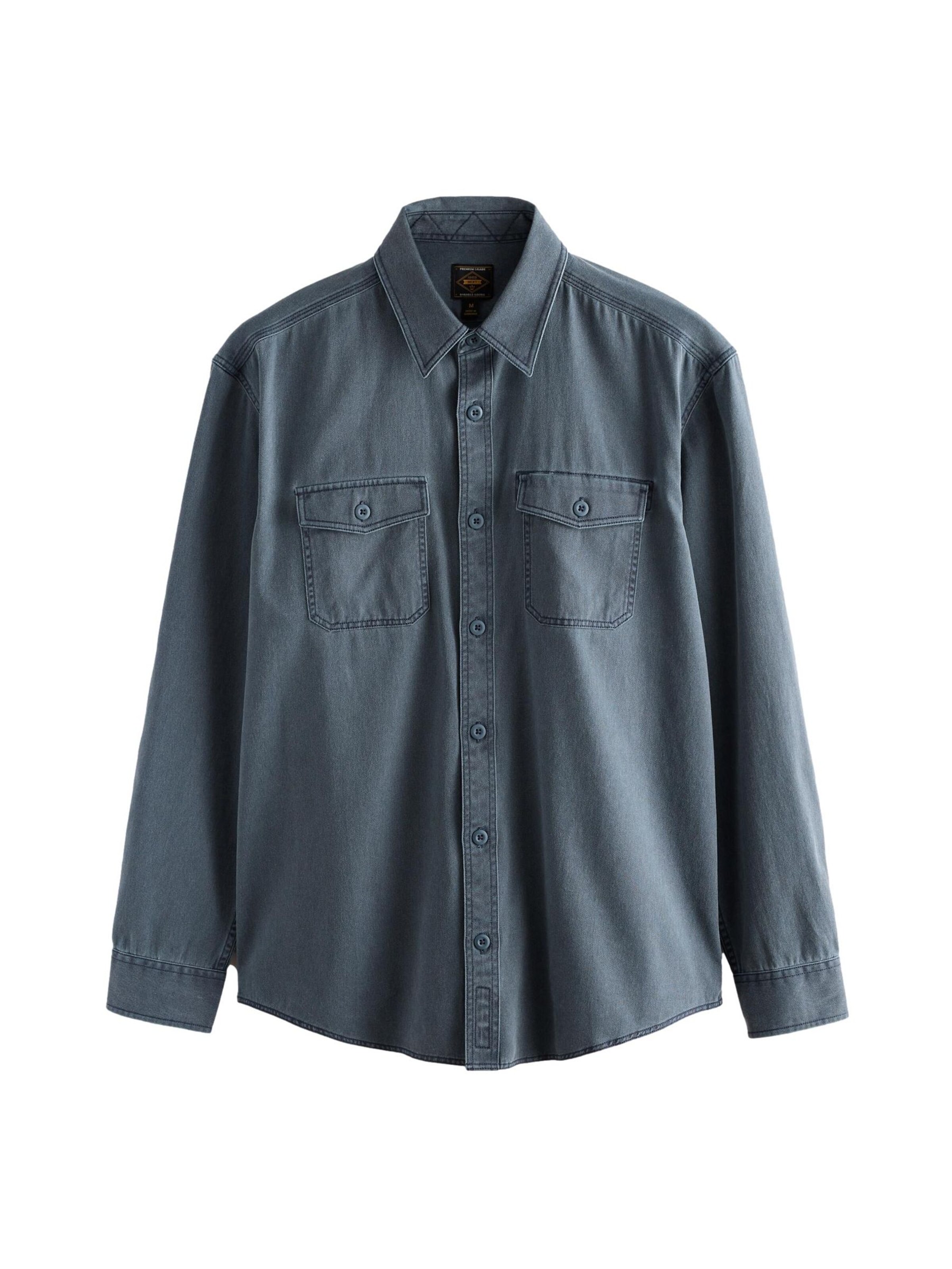 Next Between-season jacket in XS in Smoke blue, Item view