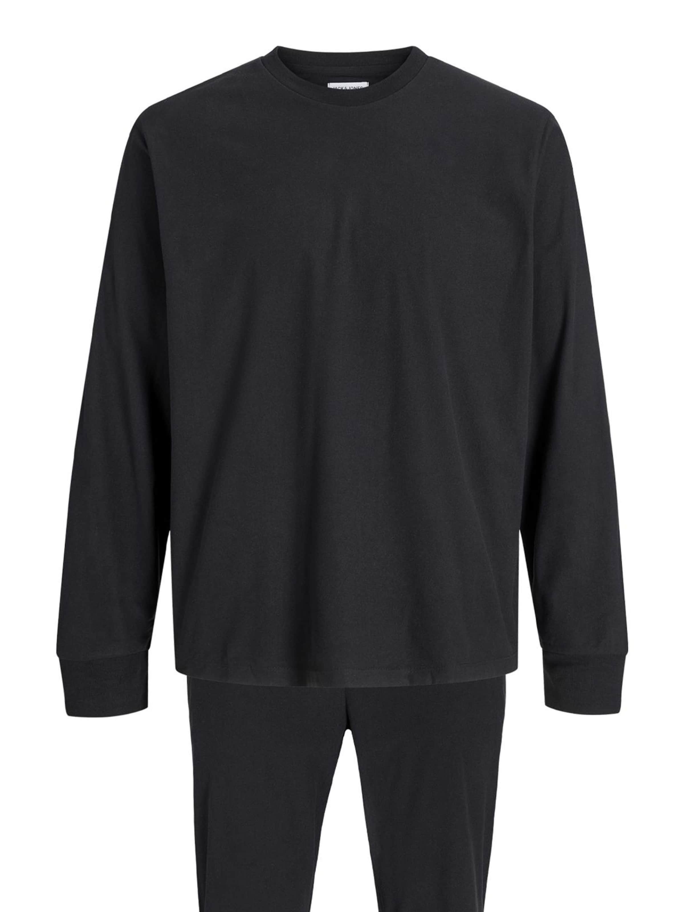 Abito da casa 'JACSolid' di JACK & JONES in nero