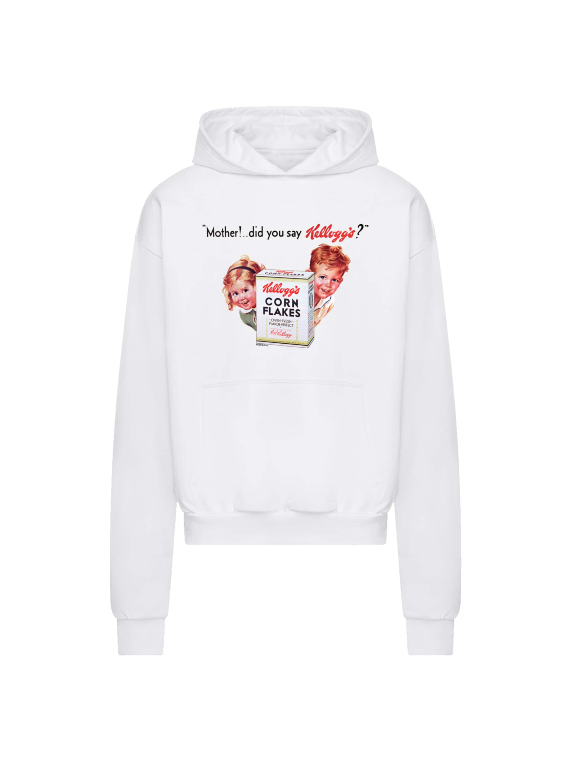 F4NT4STIC Hoodie in Weiß: Vorderseite