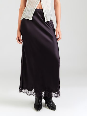 Lindex - Falda 'Li' en lila: frente