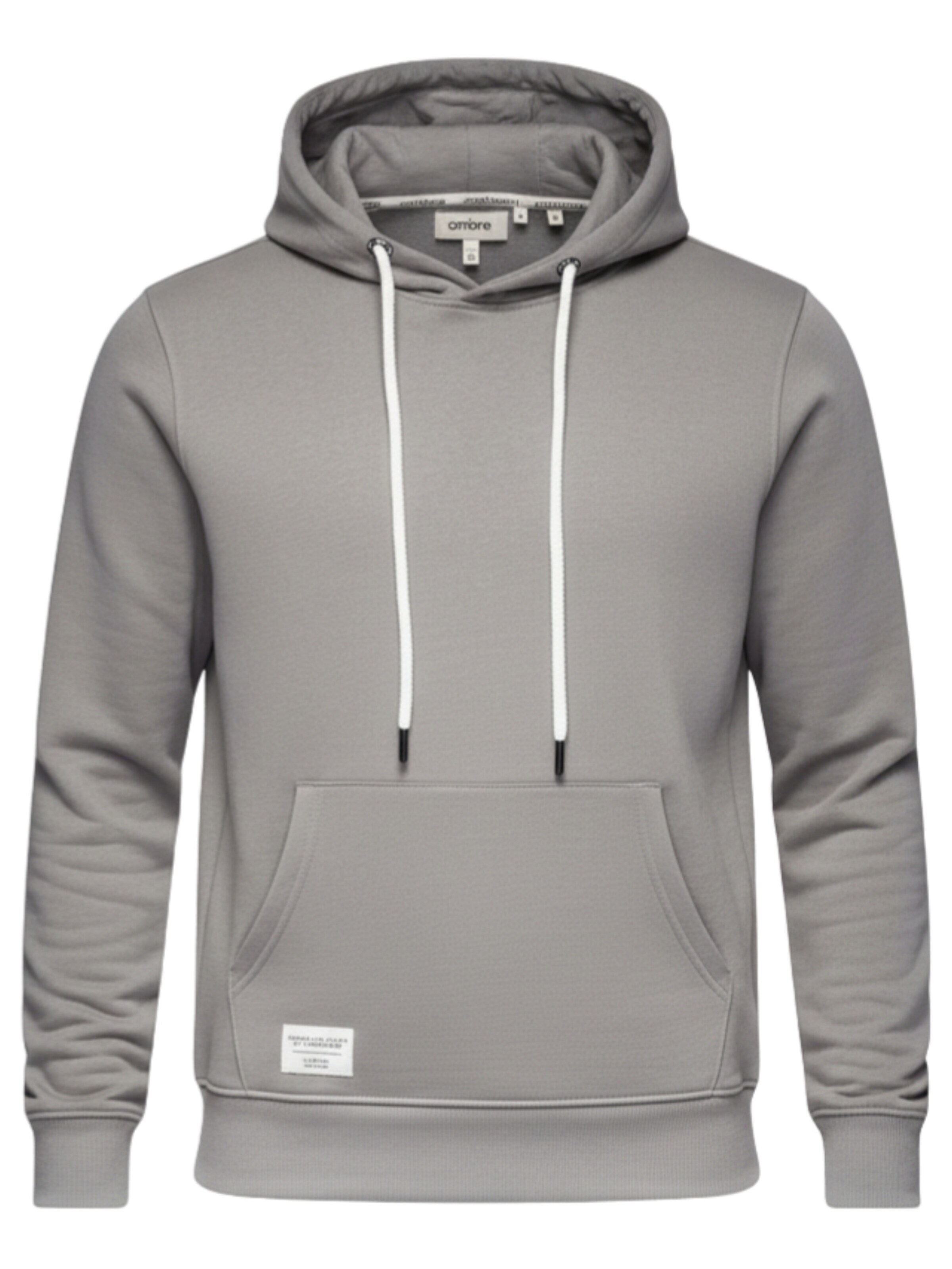 Ombre Sweatshirt 'OM-SSBN-0177' in Grijs: voorkant