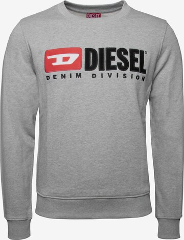 DIESEL Sweatshirt in Grey: front
