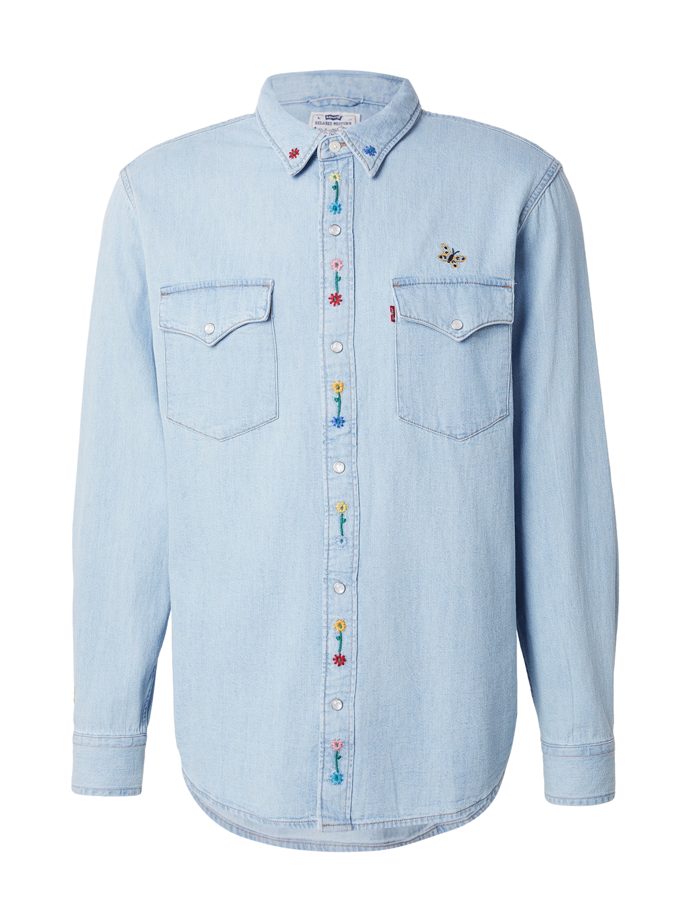 LEVI'S ® Regular fit Πουκάμισο σε μπλε: μπροστά