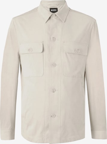 BOSS Übergangsjacke'Carper ' in Grau: Vorderseite