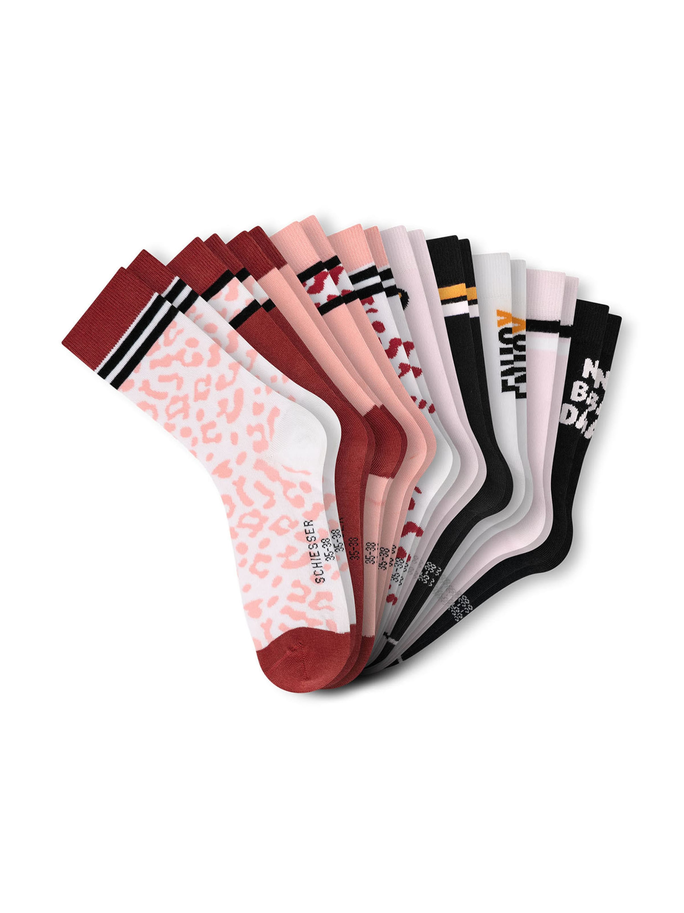 Chaussettes ' Legwear Teens ' SCHIESSER en mélange de couleurs : devant