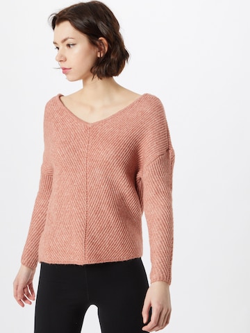 VERO MODA Sweater 'Buena Lena' in Pink: front