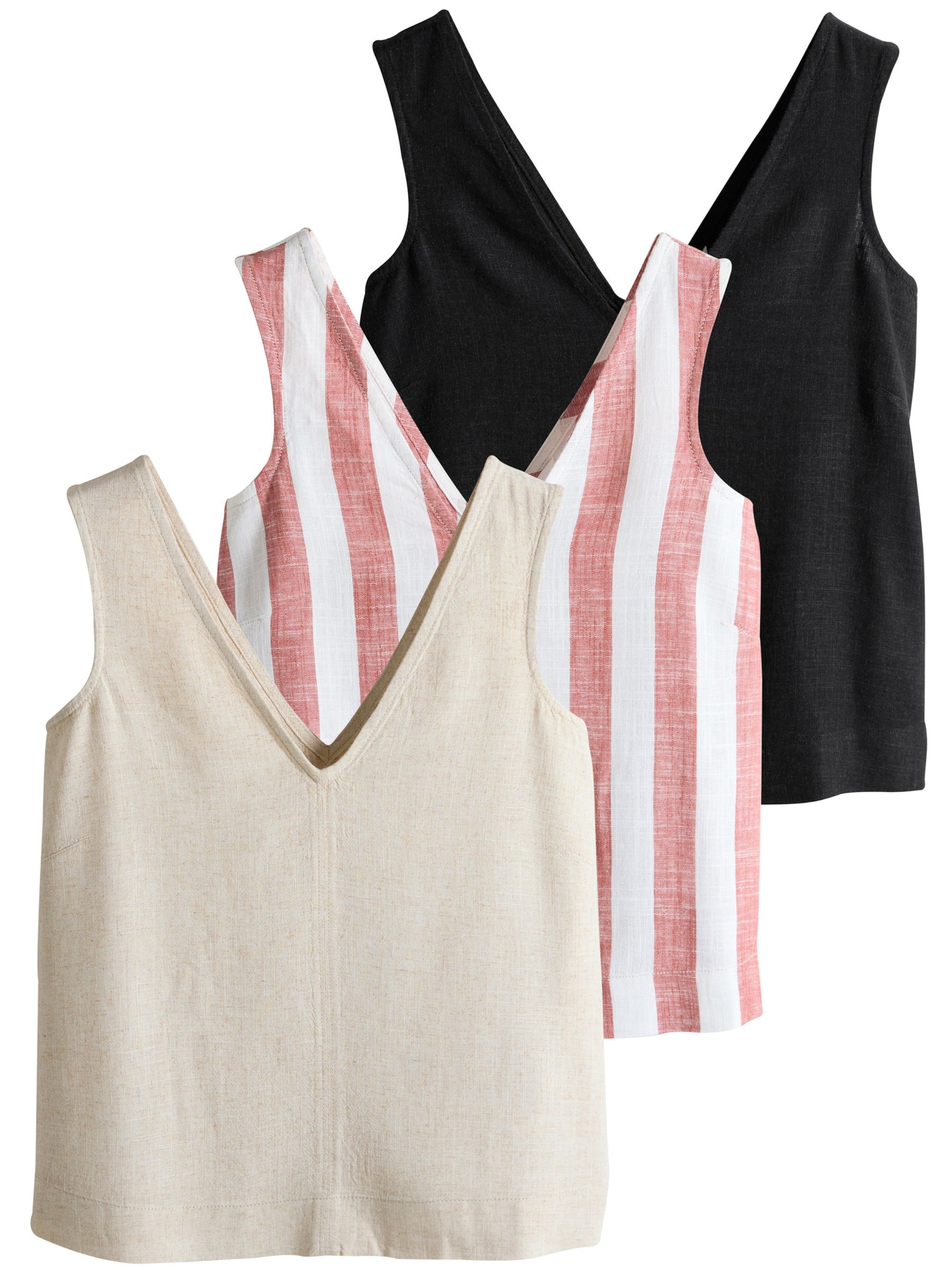 The Set Top in Beige: voorkant