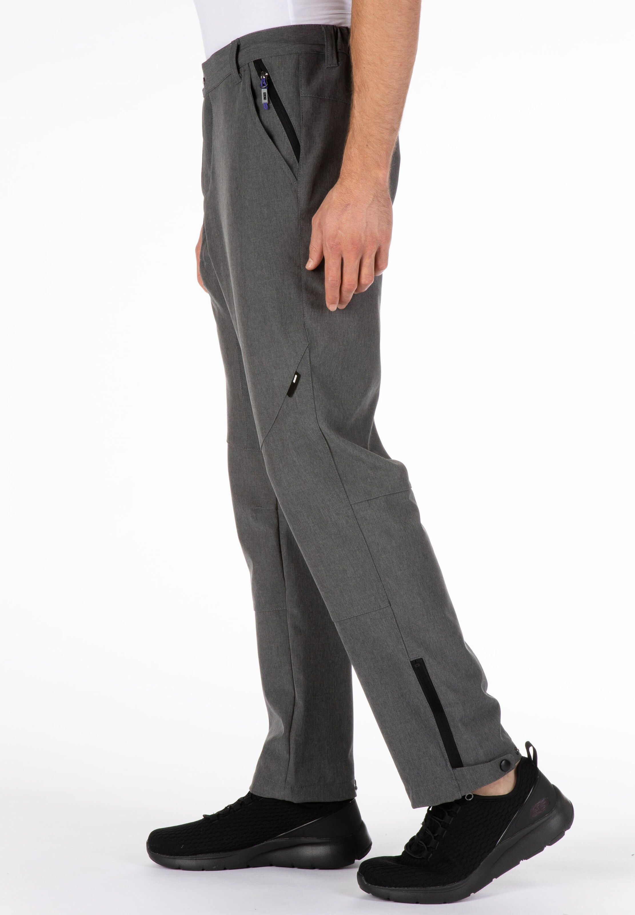 Männer Große Größen LPO Softshellhose in Grau - UF44716 Männer Große Größen LPO Softshellhose in Grau - UF44716