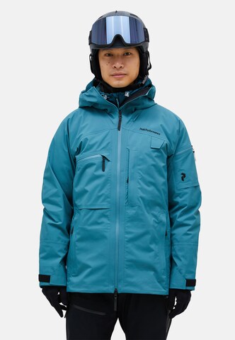 PEAK PERFORMANCE Skijacke in Blau: Vorderseite