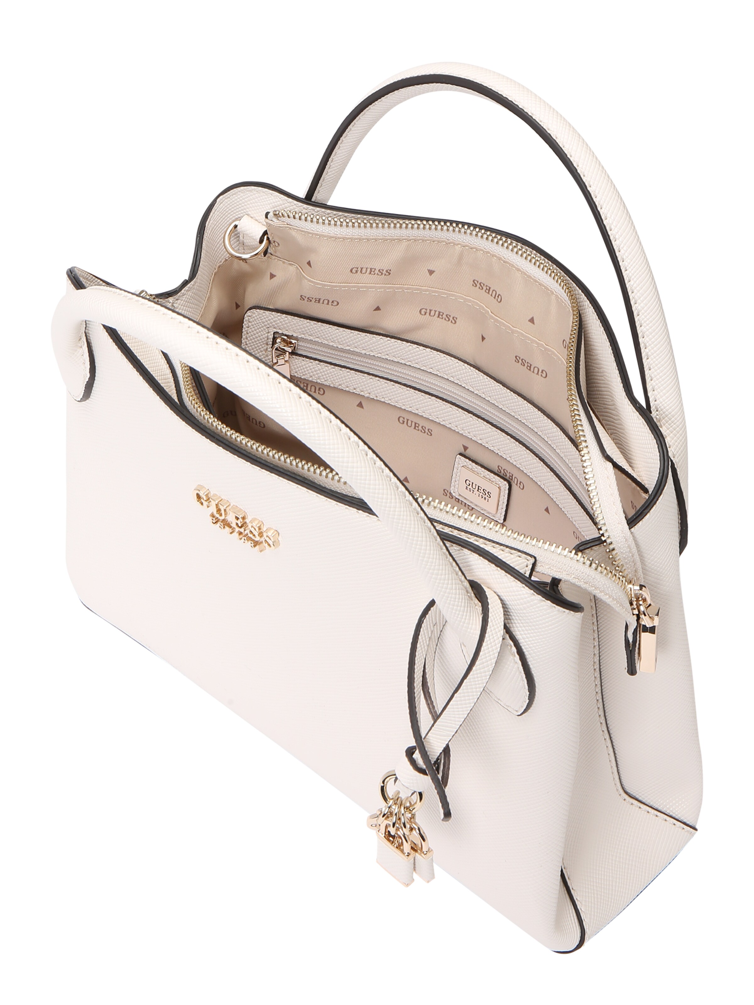 GUESS Torebka 'BRAMINA' w kolorze biały