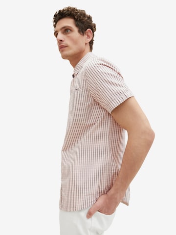 Regular fit Camicia di TOM TAILOR in rosa