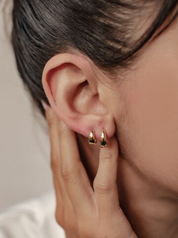 Hey Happiness Ohrringe 'Dome' in Gold