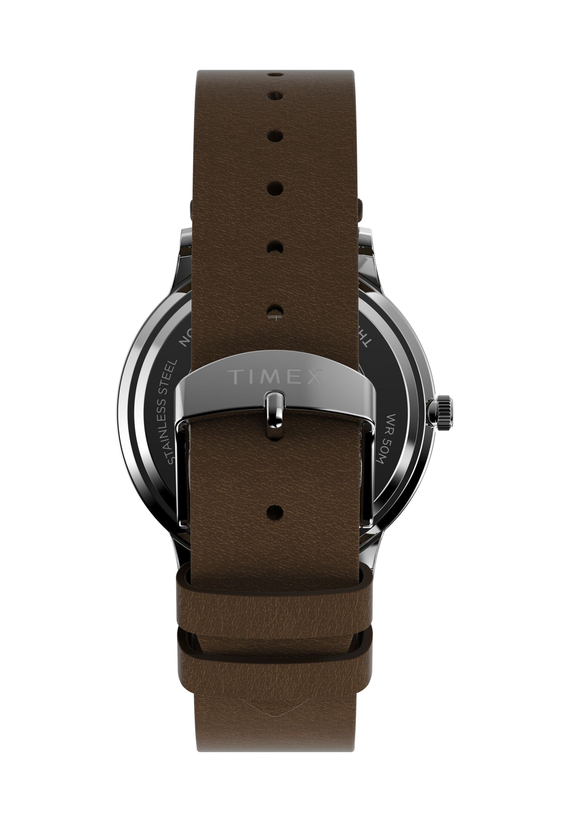 TIMEX Analogt ur 'Waterbury Classic' i brun