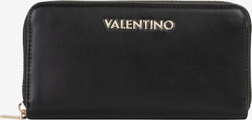 VALENTINO Denarnica 'CLIO RE' | črna barva: sprednja stran