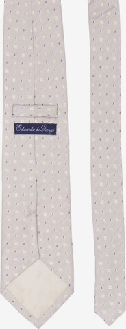 Edoardo de Giorgi Seiden-Krawatte One Size in Weiß
