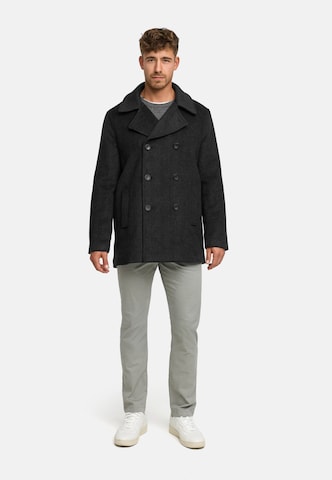 INDICODE JEANS Winterjas 'INParade' in Zwart