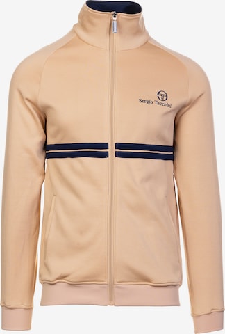 Sergio Tacchini Training Jacket 'New Dallas' in Brown: front