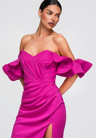 Ombre Evening dress in Pink
