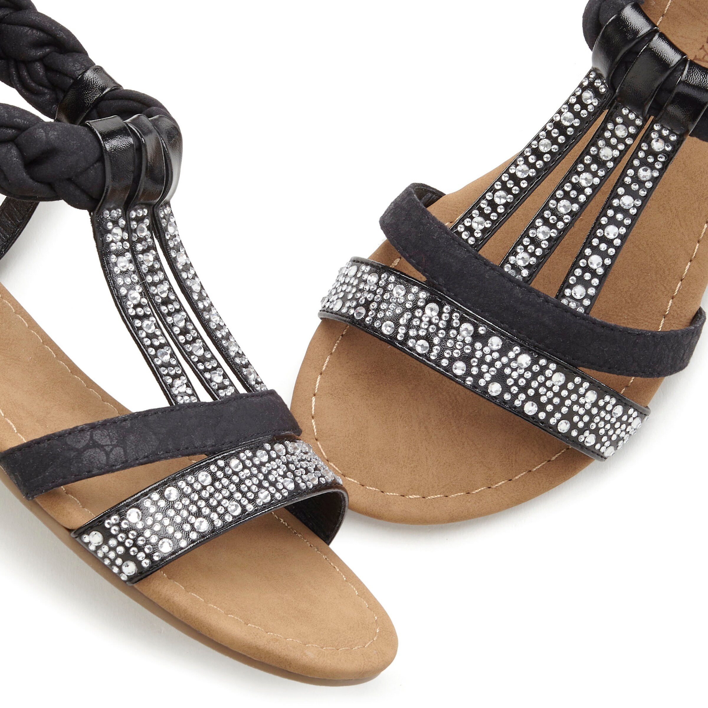 Sandales LASCANA en noir