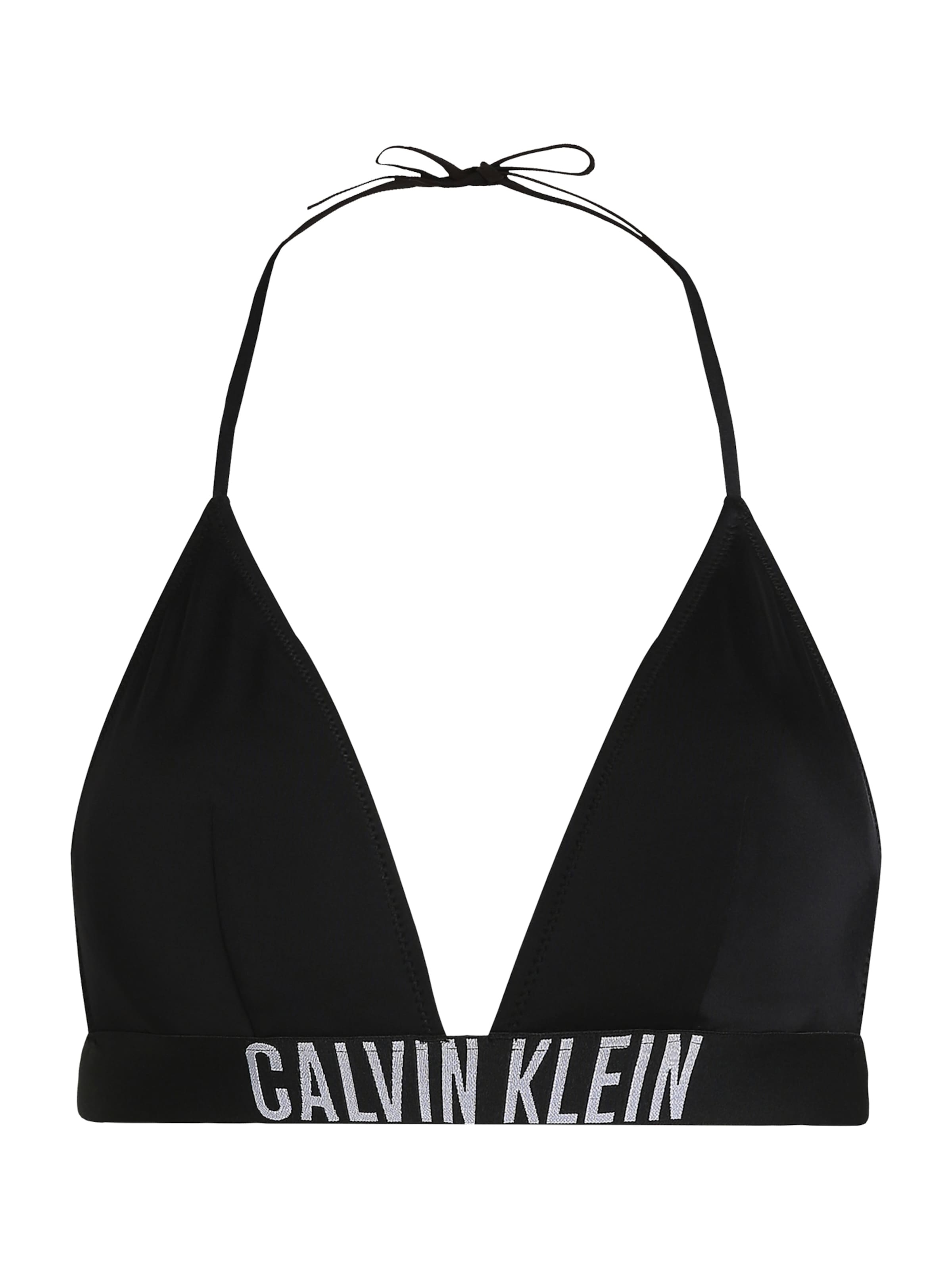 Calvin Klein Swimwear Triangel Bikinioverdel i sort: forside