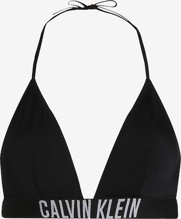 Calvin Klein Swimwear Верх бикини в Черный: спереди