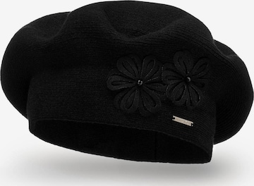 Vivisence Mütze '7007' in Schwarz: Vorderseite