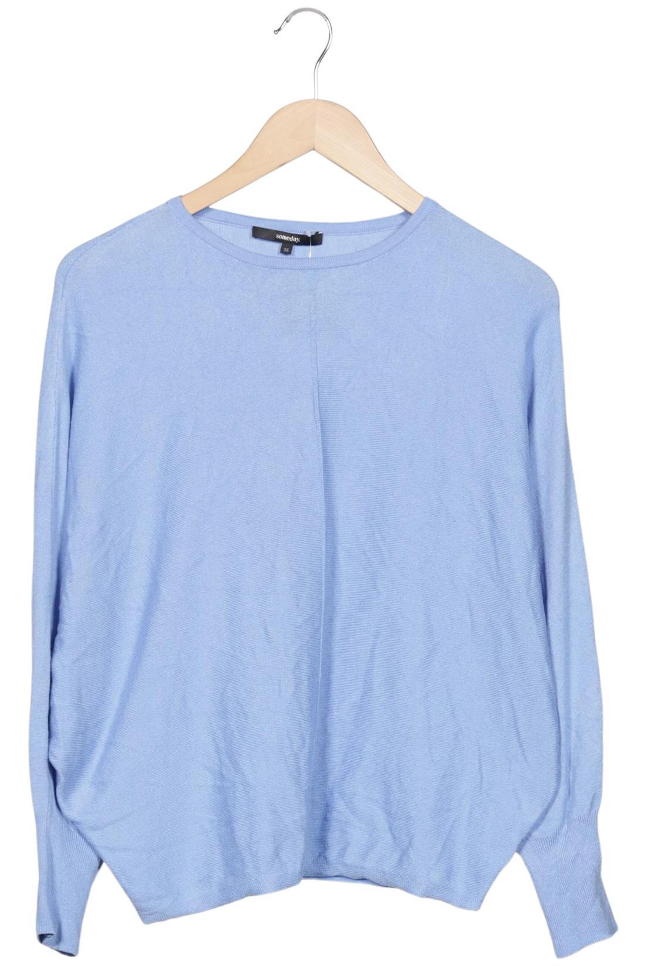 Someday Pullover S in Blau: Vorderseite