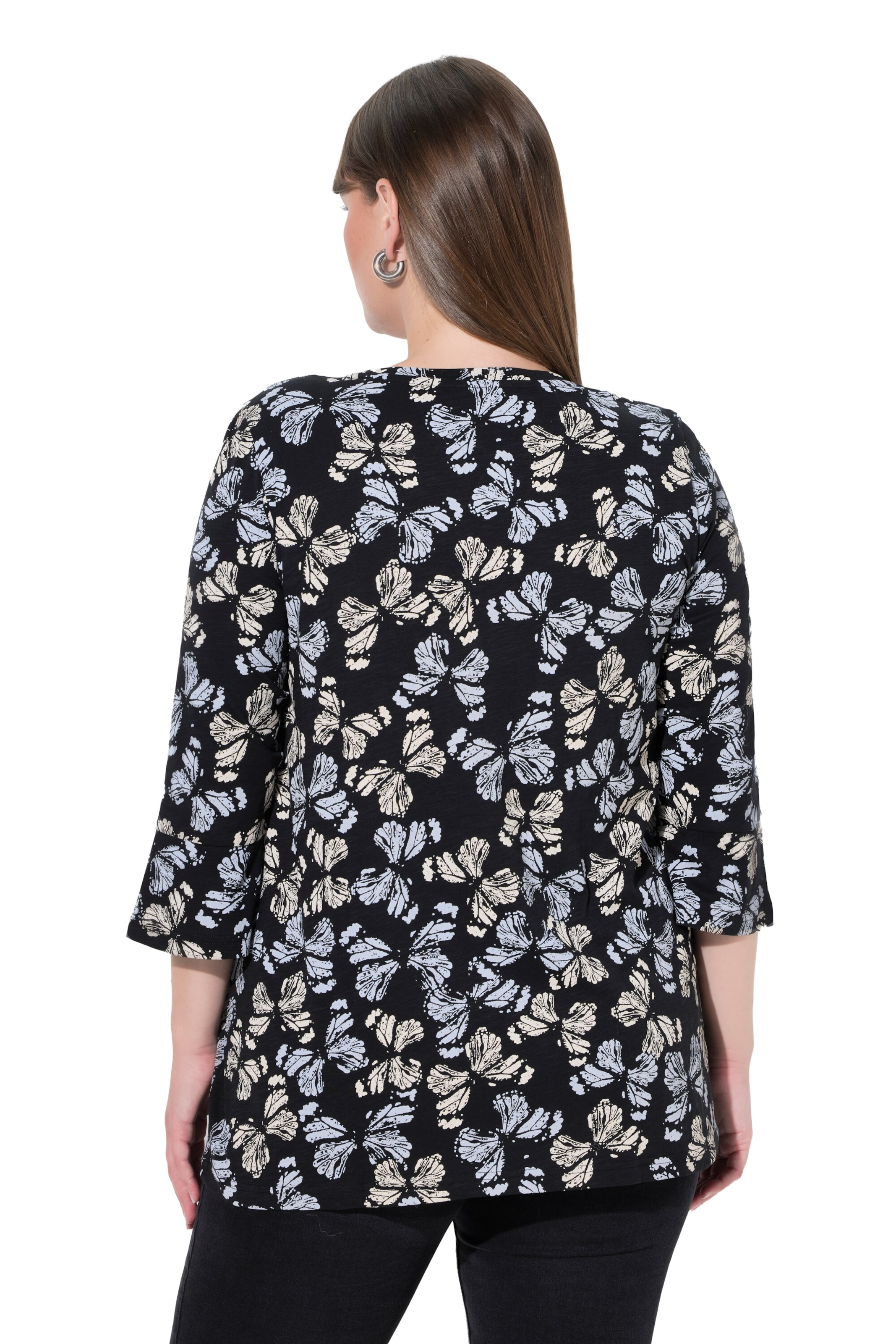 Ulla Popken Shirt in Schwarz