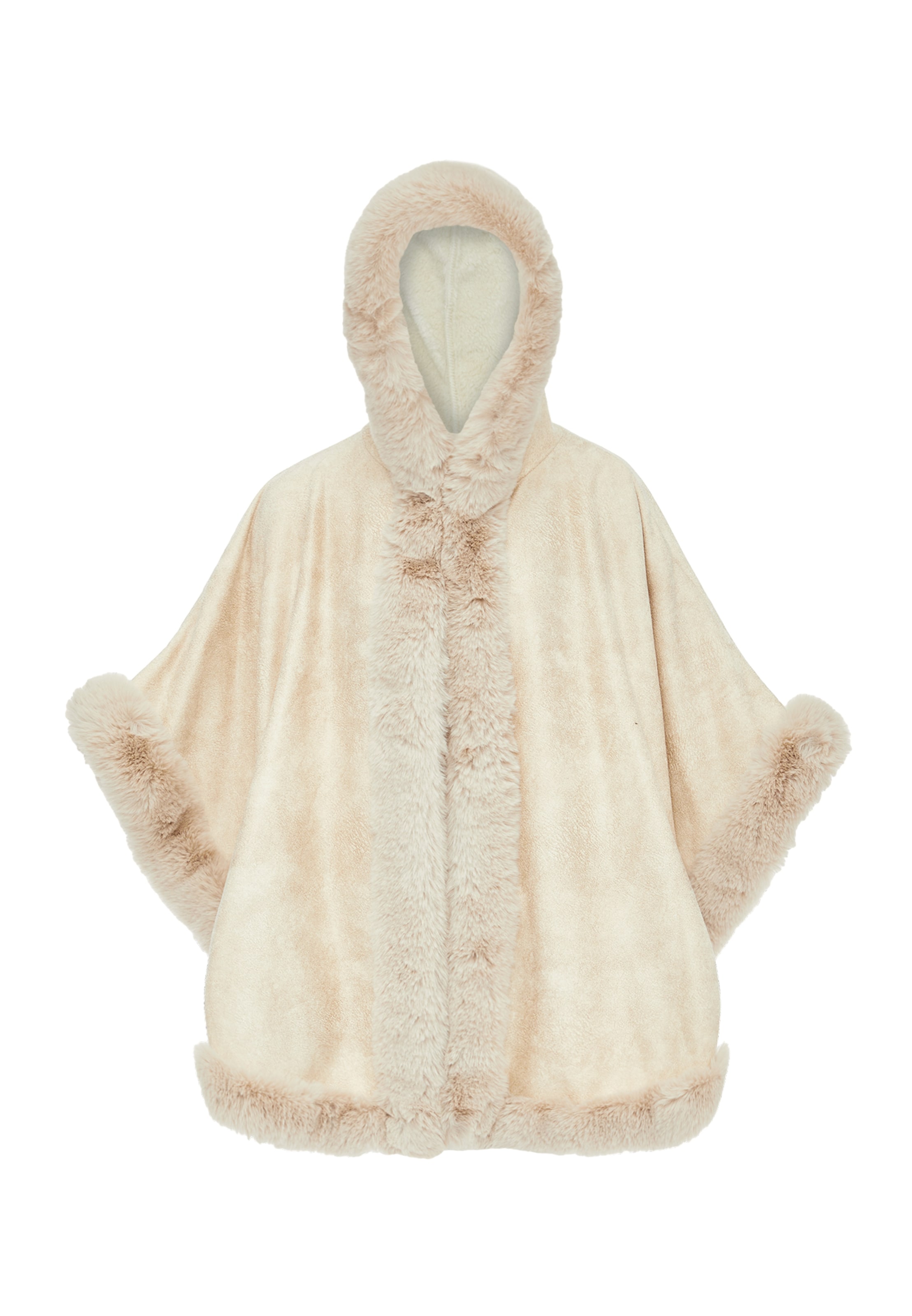 CHANI Cape in Beige: voorkant