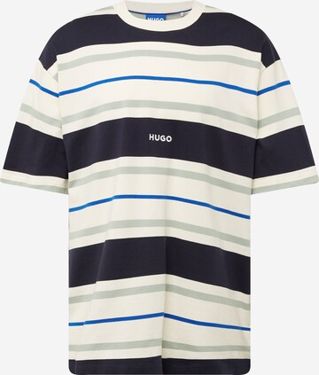 HUGO Shirt 'Nariles' in Blue: front