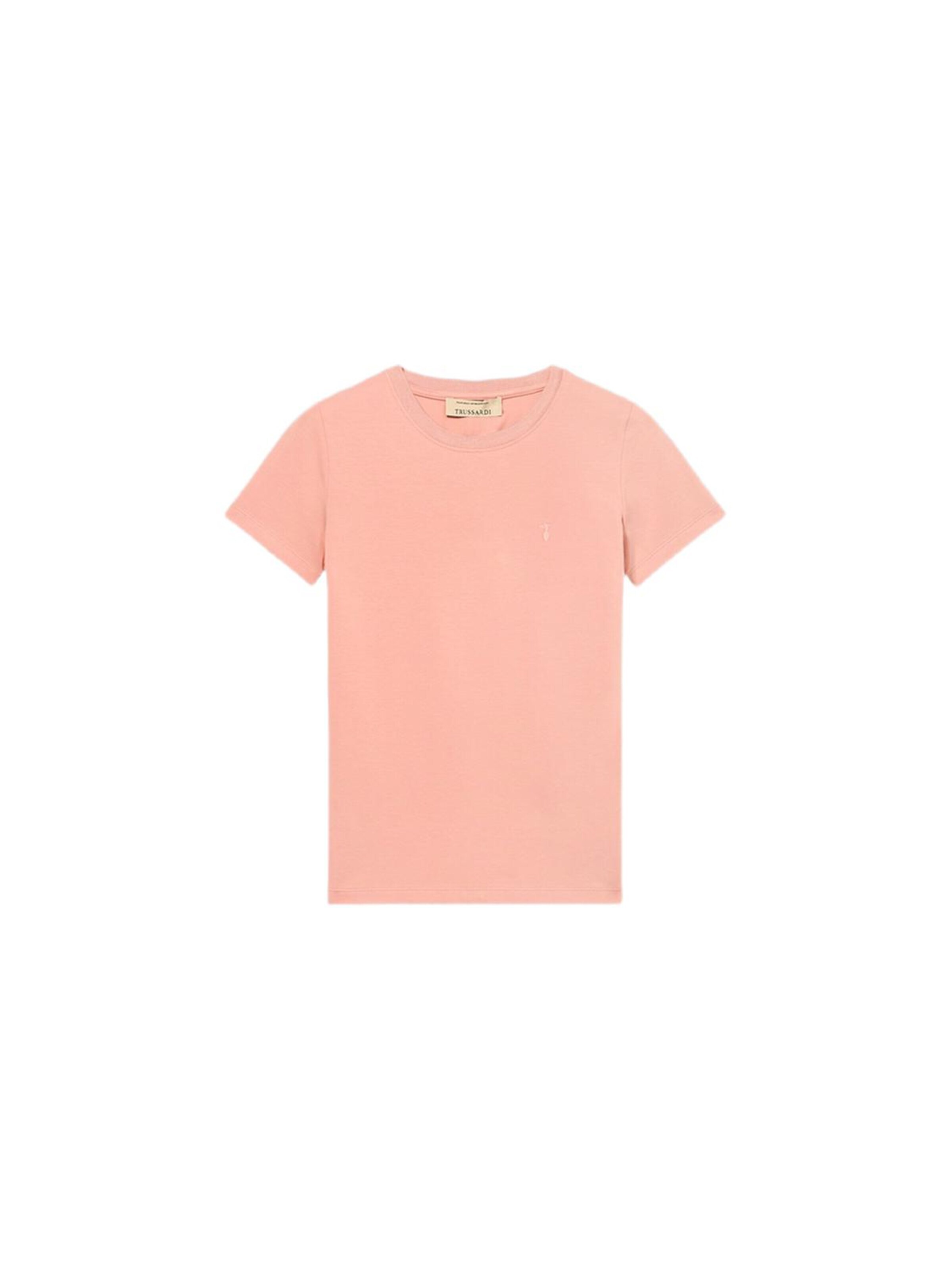 T-shirt Trussardi en rose : devant