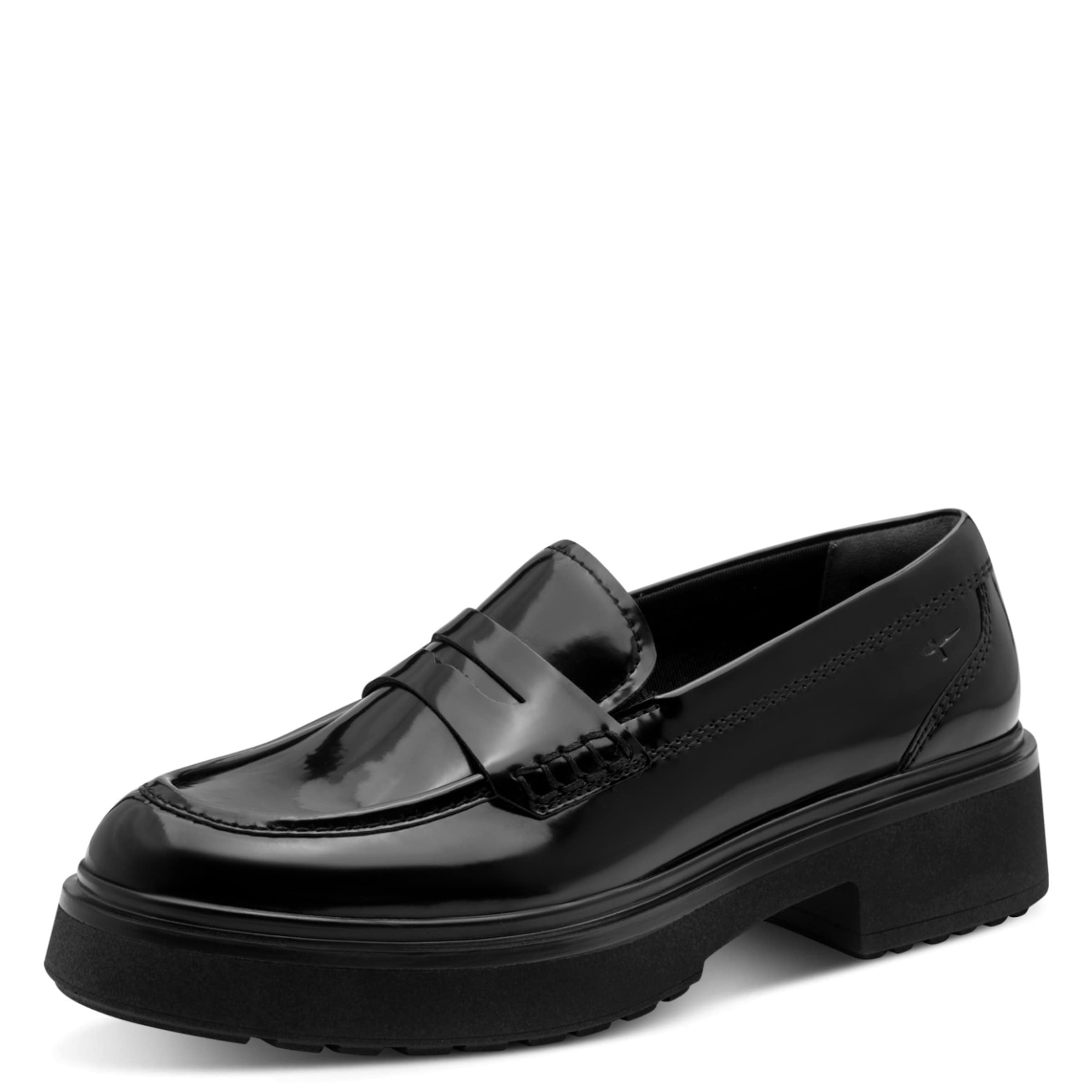 Tamaris Slip-ons in Black: front